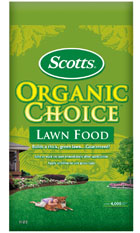 My dogs eat Scotts® Organic Choice® Lawn Food