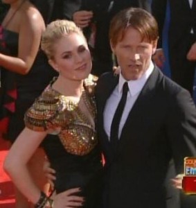 Anna Paquin and Steven Moyer Anna Paquin and Steven Moyer at the Emmys 2010