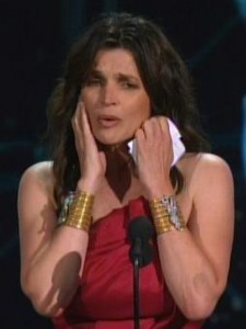 Julia Ormond Wonder Woman Bracelets Emmys 2010 Julia Ormond Wonder Woman Bracelets Emmys 2010