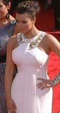 Kim Kardashian Grecian Column Dress Emmys 2010 Kim Kardashian Grecian Column Dress Emmys 2010