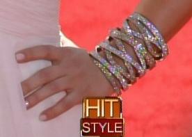 Kim Kardashian Bracelets Emmys 2010 Kim Kardashian Bracelets Emmys 2010