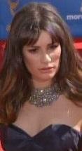 Lea Michelle Necklace Emmys 2010 Lea Michelle Necklace Emmys 2010